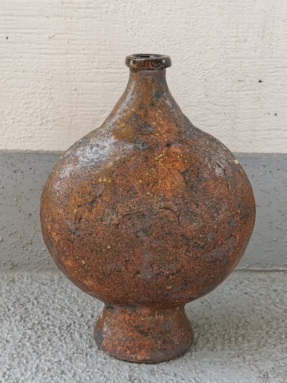 Vintage Handcrafted Studio Pottery Sculptural Vase